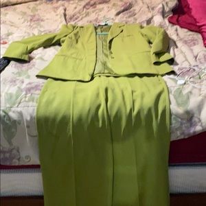 Lime Pants Suite